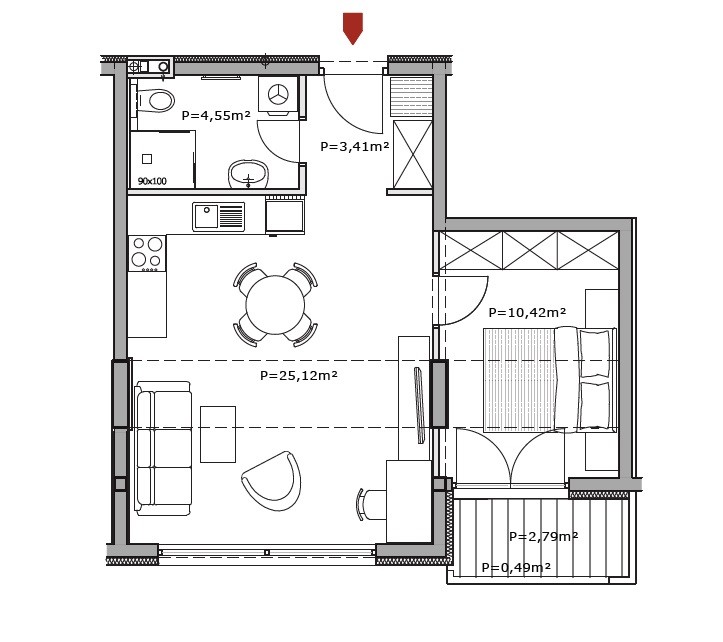 Kongrad Zadar - Apartment 8